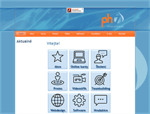 Tablet Screenshot of ph7.cz